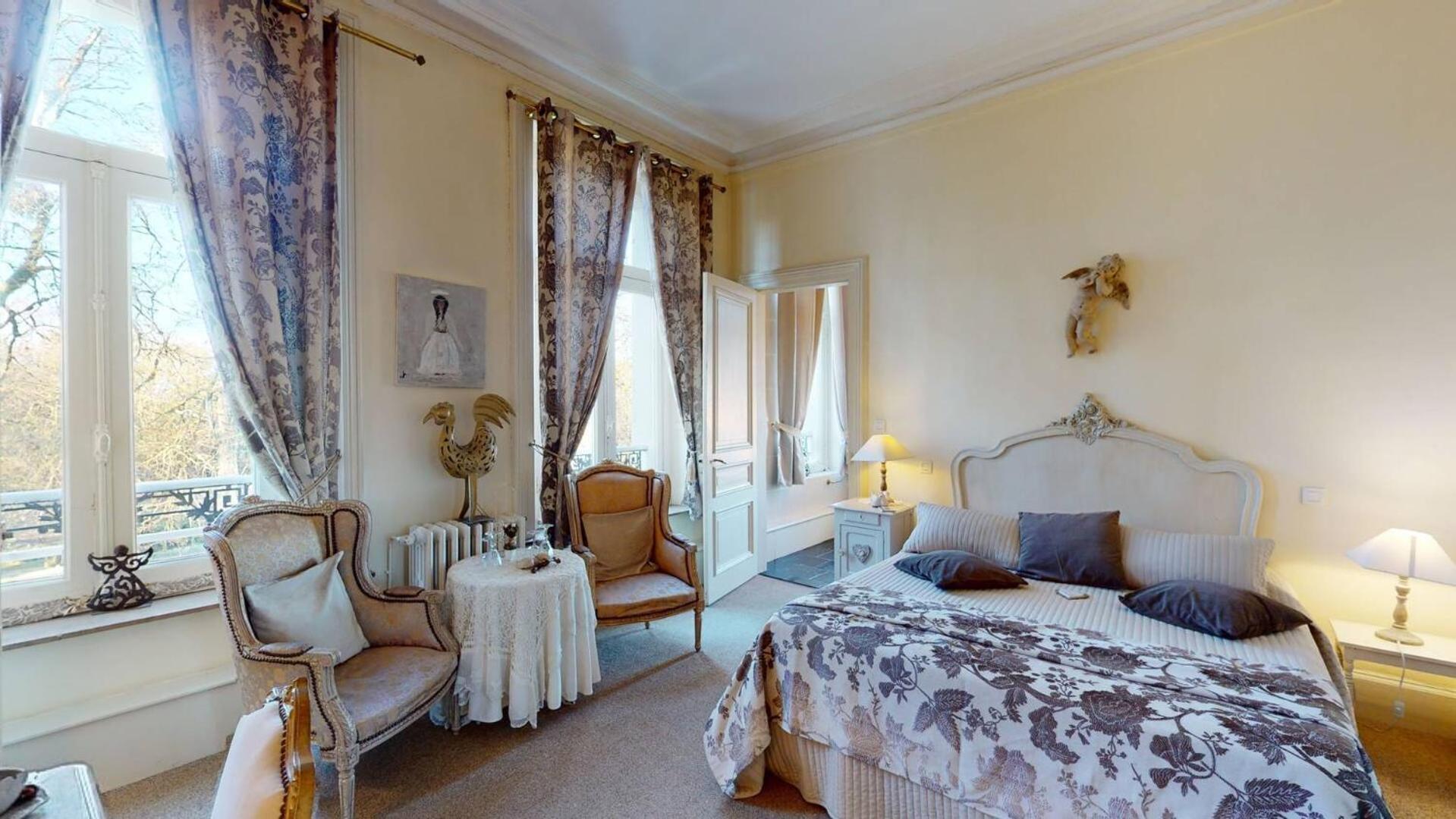 Chateau "Le Castel Des Anges" Wailly-Beaucamp ภายนอก รูปภาพ
